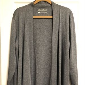 Eddie Bauer Travex Open Front Cardigan Sweater 2XL